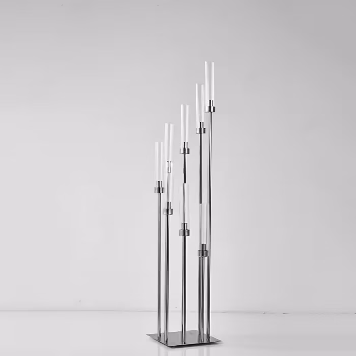 Silver Candle Holder