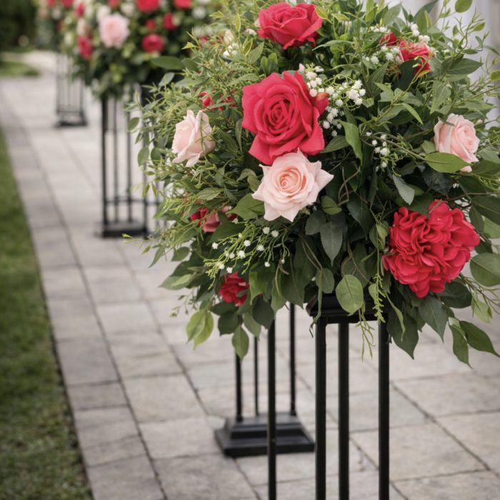 Ground Floral Walkway Arrangement