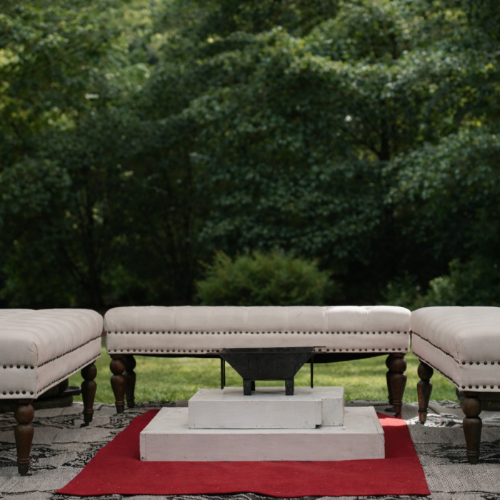 Luxury Hawan Kund Seating Setup